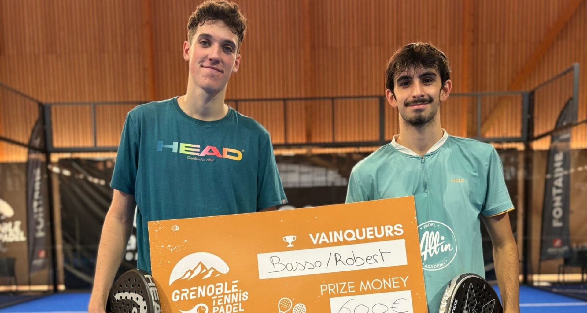 P1000 grenoble tennis padel vainqueurs