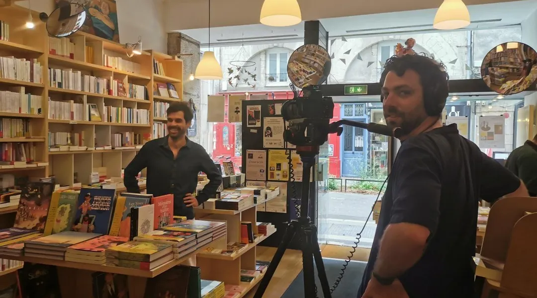 Deux belles petites librairies de Loire-Atlantique dans l’émission La grande librairie, ce