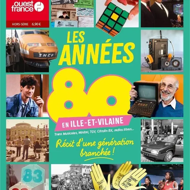 photo la une du hors-série « les années 1980 en ille-et-vilaine, récit d’une génération branchée », à paraître le 18 octobre 2025.   ©  ouest-france