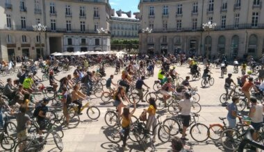 Vélo boom boom, une parade vélo techno dans le centre-ville de Nantes ce vendredi