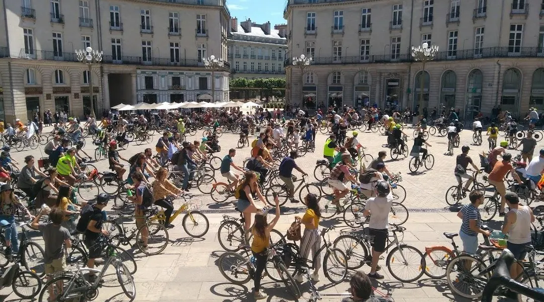 Vélo boom boom, une parade vélo techno dans le centre-ville de Nantes ce vendredi