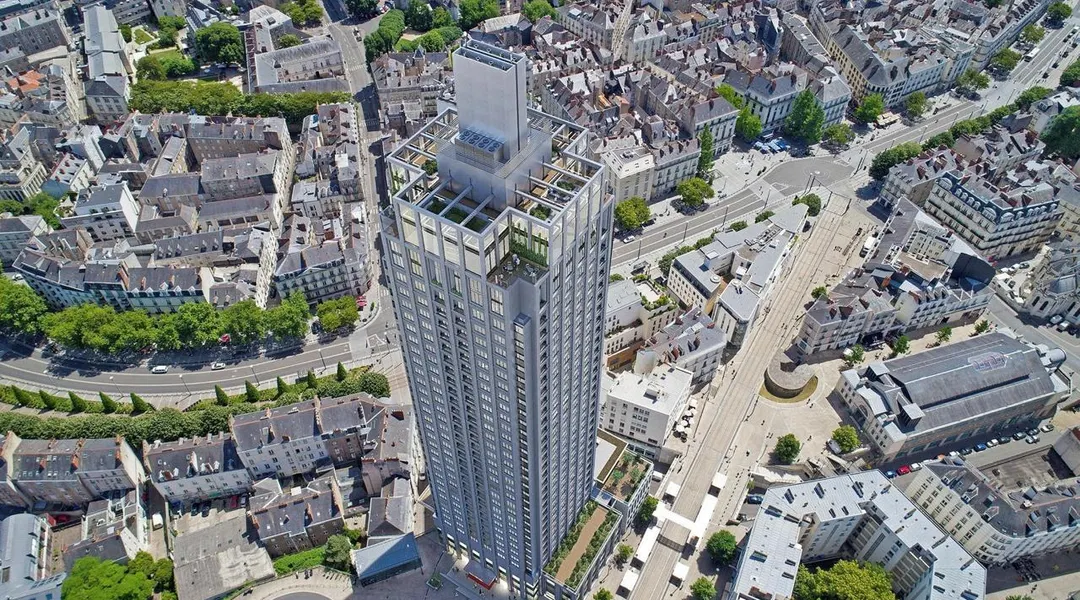 Les travaux de la tour Bretagne débutent à Nantes : ce qu’il faut savoir