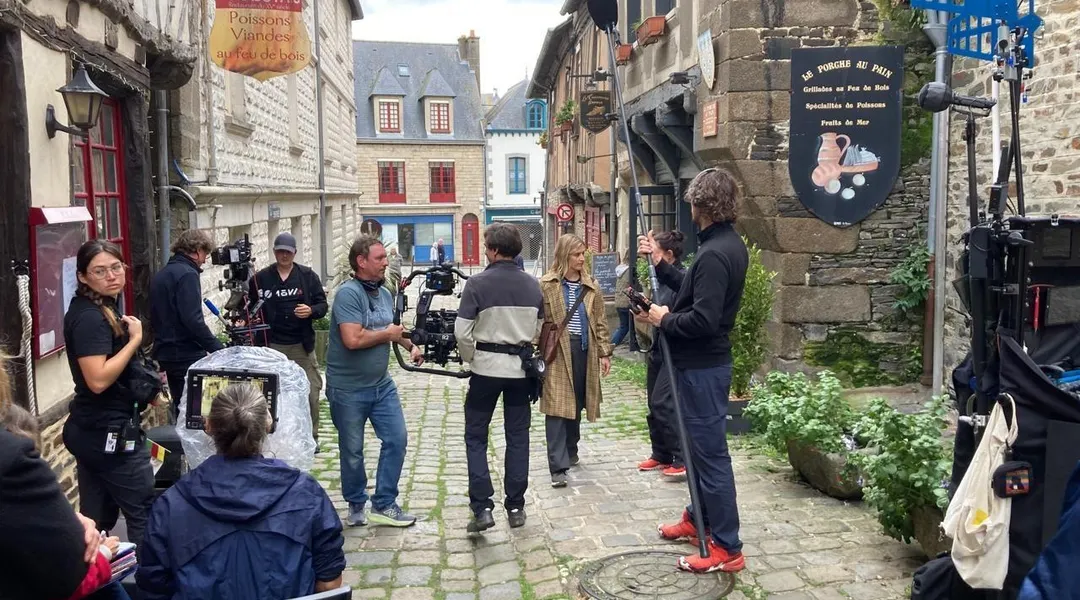 « Un sacré coup de projecteur » : une série télé allemande en tournage dans cette ville de