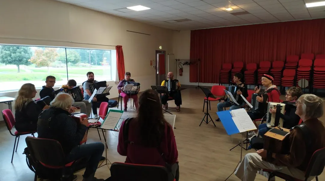 Saint-Gilles. Un stage d’accordéon dans le cadre du Grand Soufflet