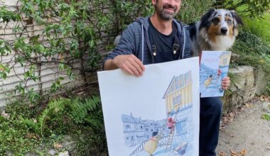 Avec « Pescador », l’illustrateur orvaltais Olivier Chéné signe sa première bande dessinée