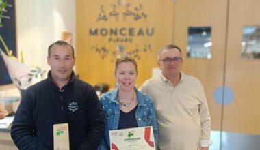 L’entreprise Monceau Fleurs, à Saint-Sébastien, primée pour son engagement éco-responsable