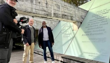 Le tournage pour Arte a à nouveau réuni le descendant d’esclave et le descendant d’armateur à