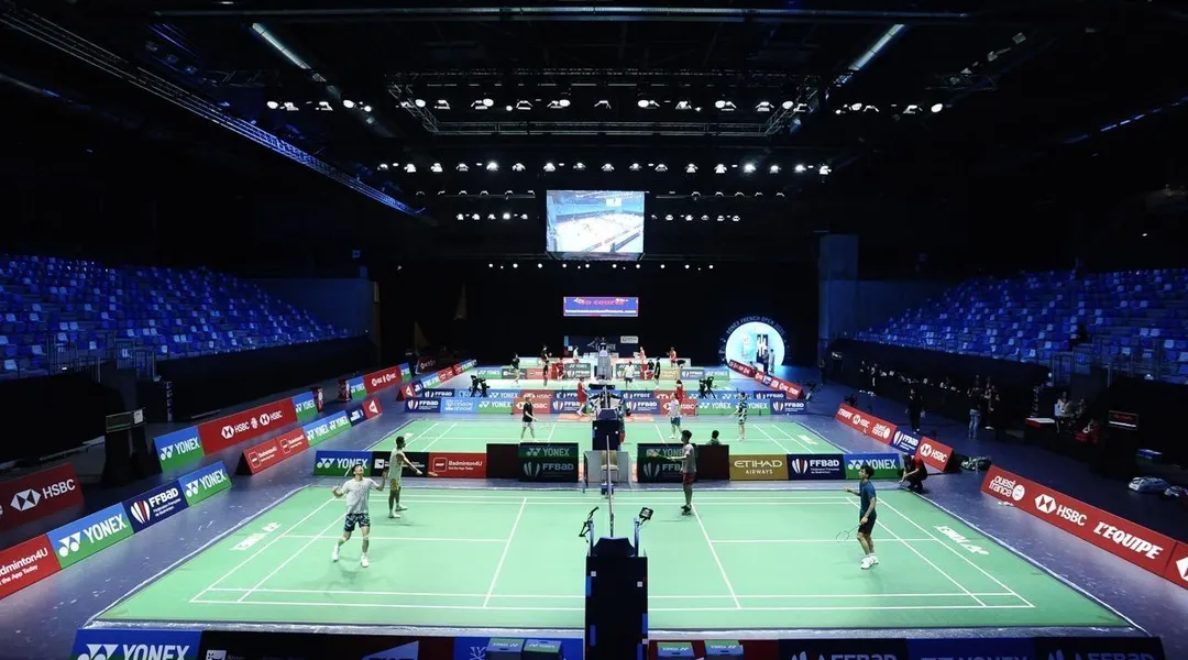 Internationaux de badminton : le gratin mondial s’affronte près de Rennes toute la semaine .