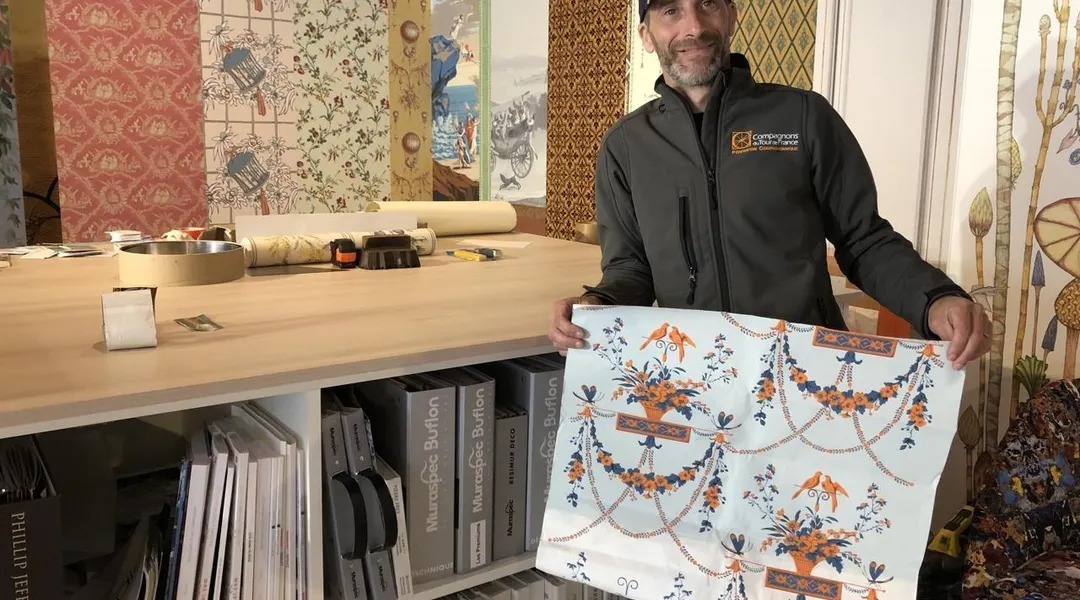 « Un fou furieux du papier peint » : ce Normand a rénové la maison d’un ex-président