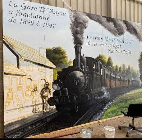 Saint-Sébastien-sur-Loire. Les peintures murales en restauration