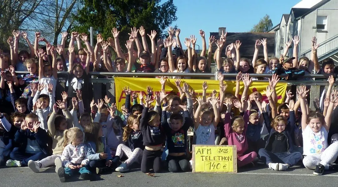 Saint-Broladre. L’école du Vieux-Chêne a couru pour le Téléthon