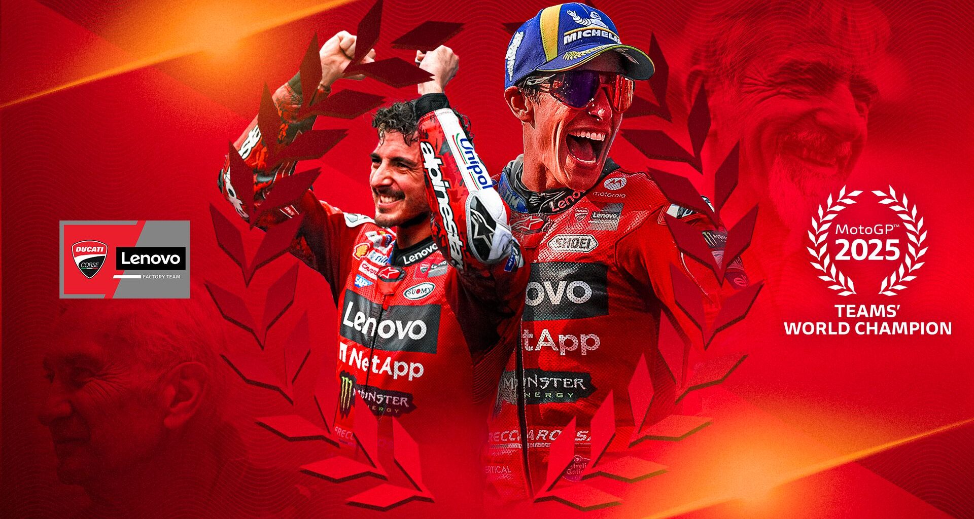 MotoGP, L'équipe officielle de Ducati championne par Équipes