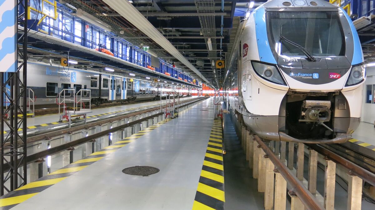 Transilien : grâce au nouveau technicentre de Bagneux, « la ligne N est plus ponctuelle que les trains suisses »