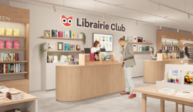 Club devient « Librairie Club » et adopte un nouveau concept de magasin