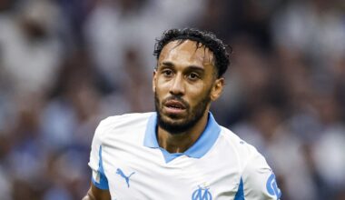 la fierté d'Aubameyang, triplement décisif avec l'OM en Ligue des champions à 36 ans