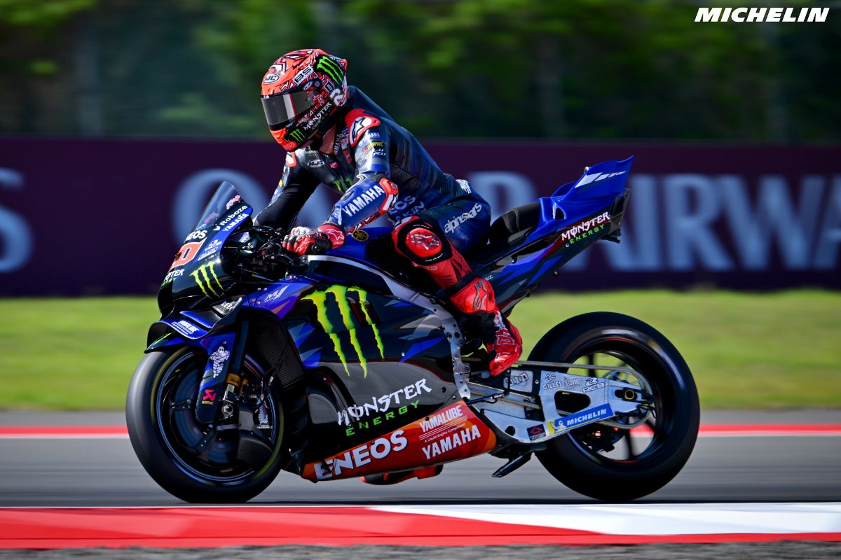 Trop ambitieux, Fabio Quartararo s’est brûlé les ailes au Sprint du GP d'Indonésie