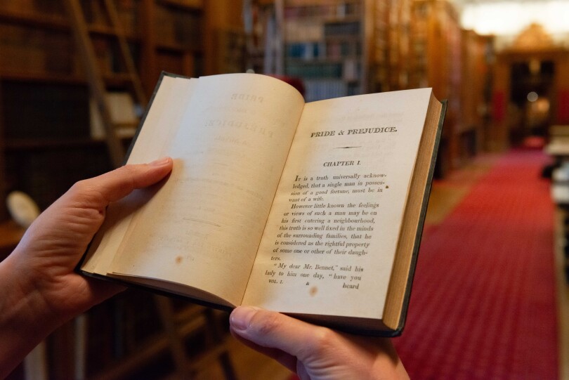 Orgueil et Préjugés, par Jane Austen, première édition, 1813.