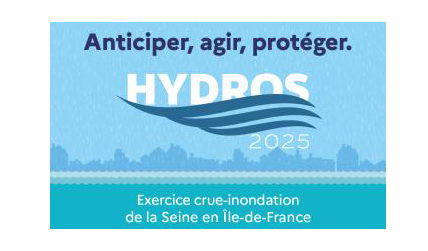 Risque inondation : HYDROS 25, un exercice pour préparer l’Île-de-France aux crues de la Seine - Information Exercice Sécurité Civile - Actualités