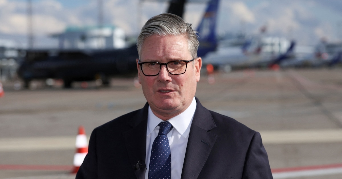 Le Premier ministre britannique Keir Starmer à Copenhague après l'attaque à l'extérieur de la synagogue d'Heaton Park, à Manchester, en Angleterre, le 2 octobre 2025
