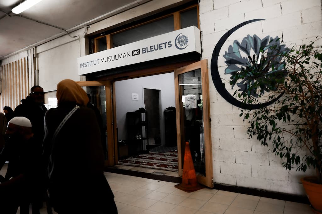 La mosquée radicale des Bleuets est dirigée par le controversé imam Ismaïl depuis une dizaine d'années. PHOTO © Frederic MUNSCH/SIPA