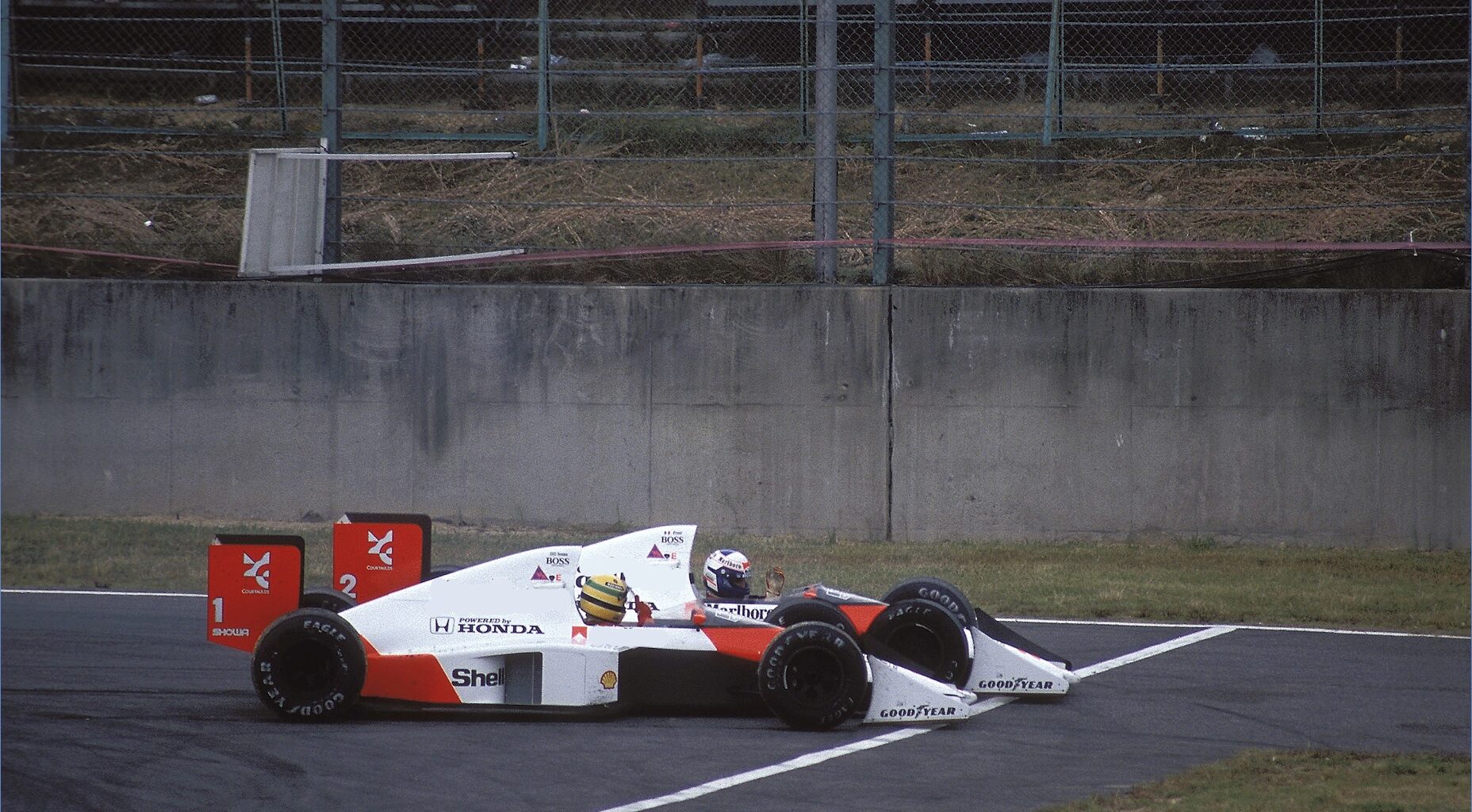 Il y a 36 ans, Prost était titré après un accrochage avec Senna à Suzuka