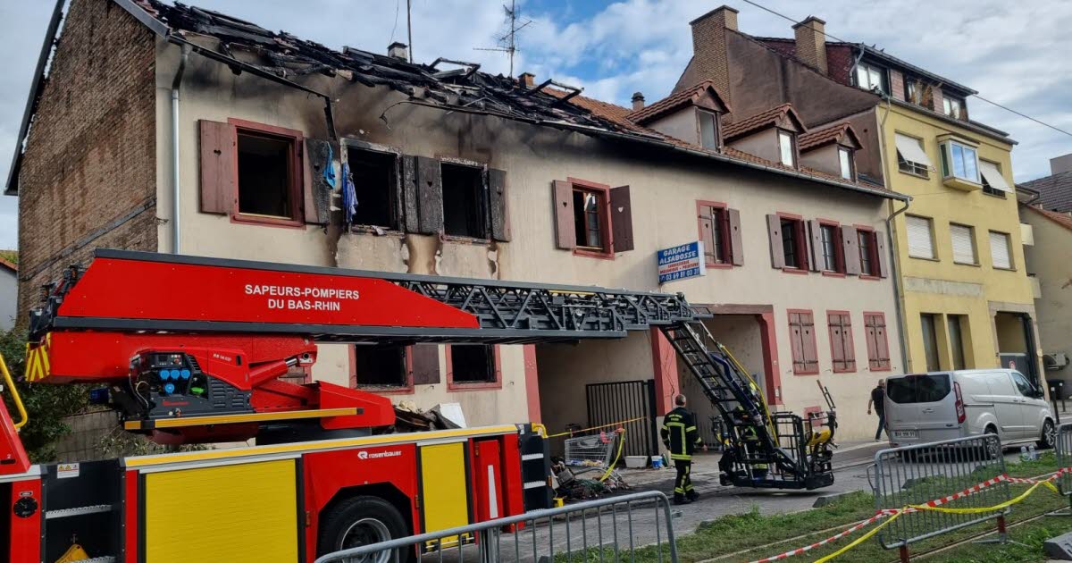 Strasbourg : un incendie dans un immeuble, la piste criminelle privilégiée, un homme en garde à vue