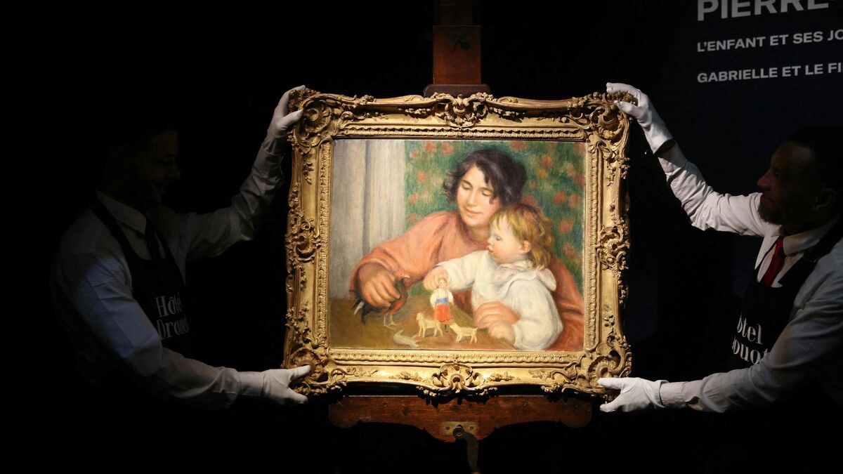 Paris : un chef-d’œuvre de Renoir dévoilé à l’Hôtel Drouot