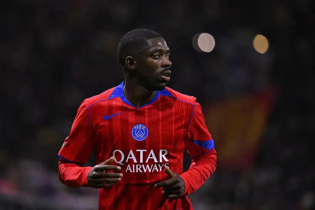 L'attaquant Ousmane Dembélé (PSG.FR)