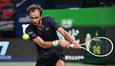 « Il mérite d’être en finale » : Medvedev rend hommage à Rinderknech après leur match à Shanghai