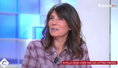 "J'ai eu peur", Estelle Denis réagit pour la première fois au colis piégé qu'elle a reçu