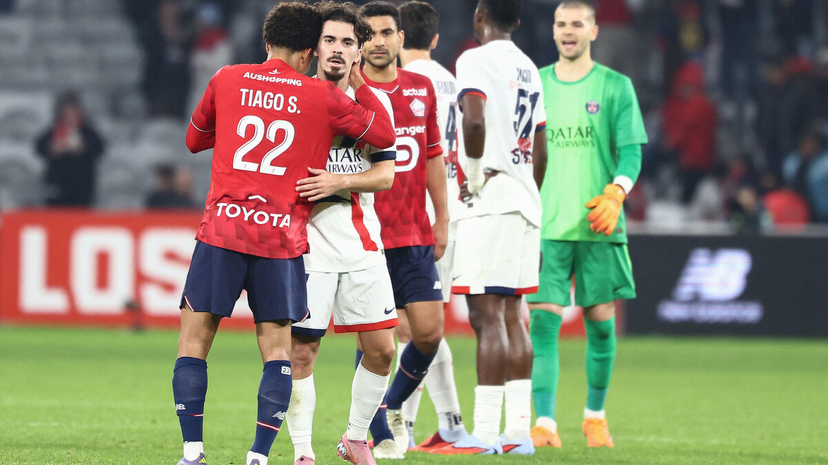 Lille-PSG (1-1) : revivez le match nul de Paris freiné par Mbappé malgré un coup franc somptueux de Mendes