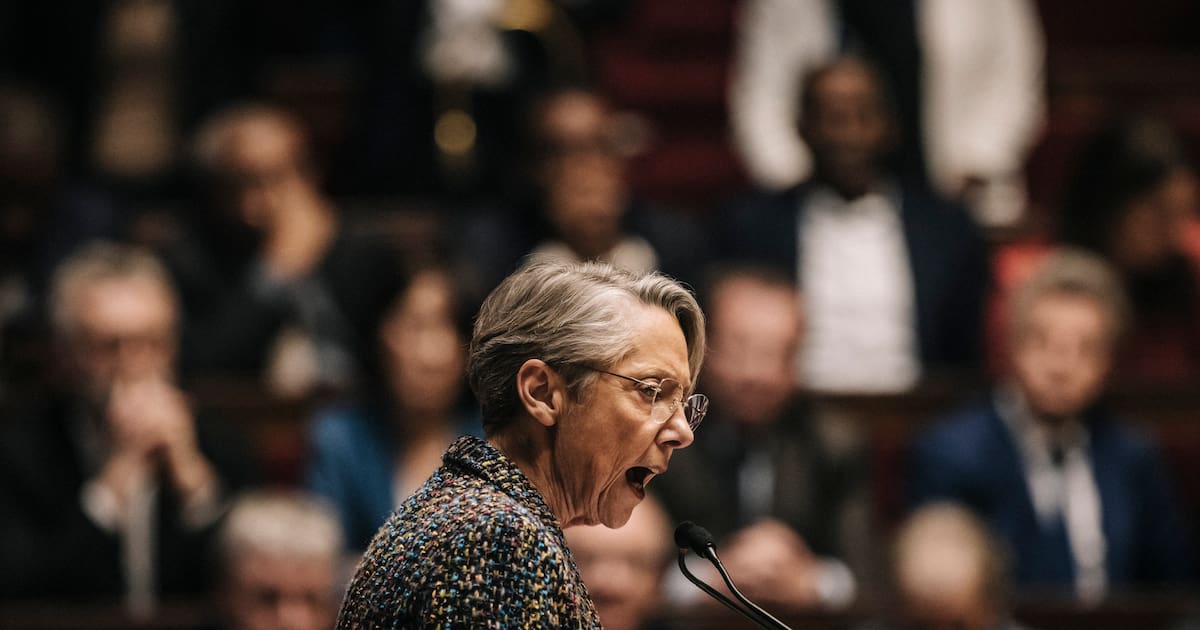 la macronie implose après l’annonce de Borne – Libération