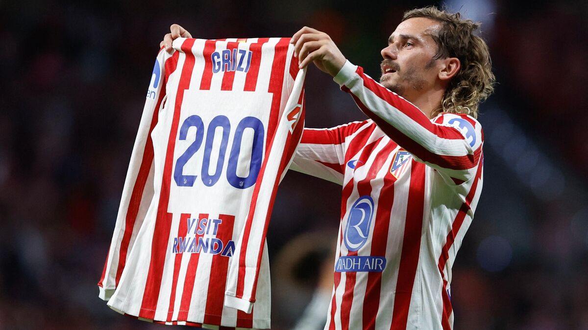 Atlético Madrid-Francfort : la vidéo du 200e but d’Antoine Griezmann avec le club madrilène