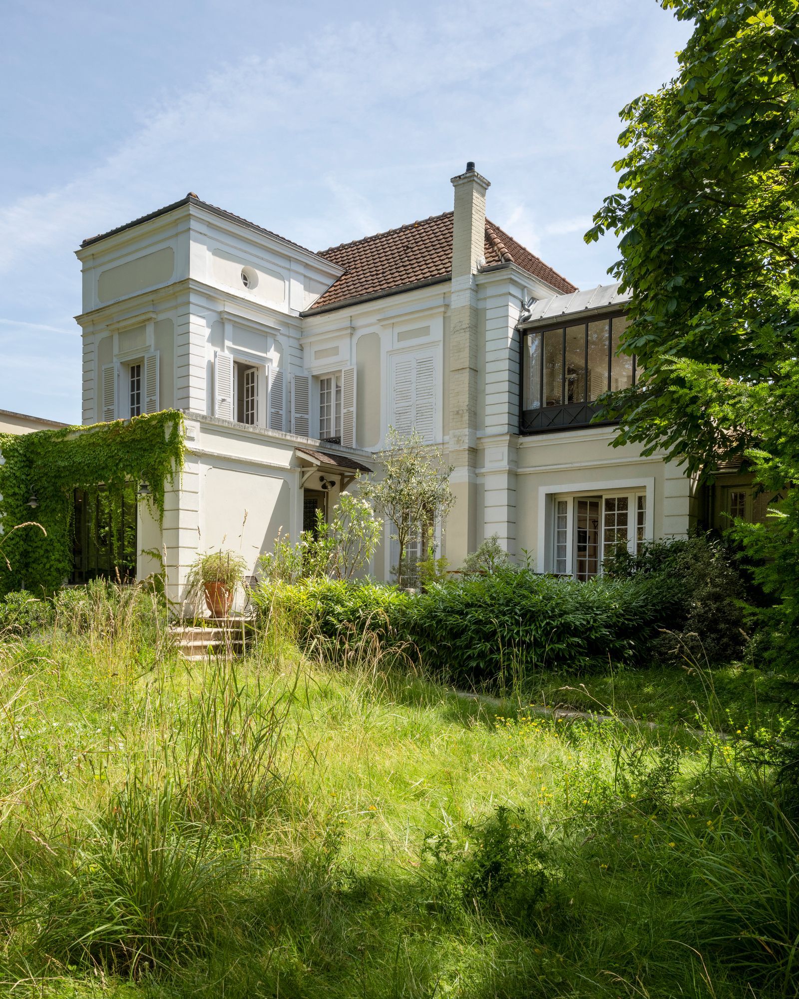 maison bourgeoise du XIXe siècle sur les bords de marne