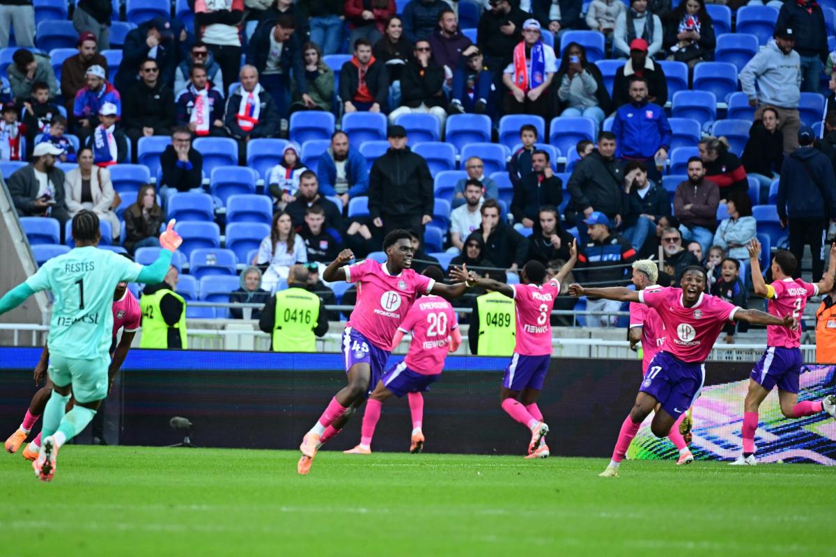 Vainqueur à Lyon lors de la 7e journée de Ligue 1, Toulouse ne s'y était plus imposé depuis 59 ans