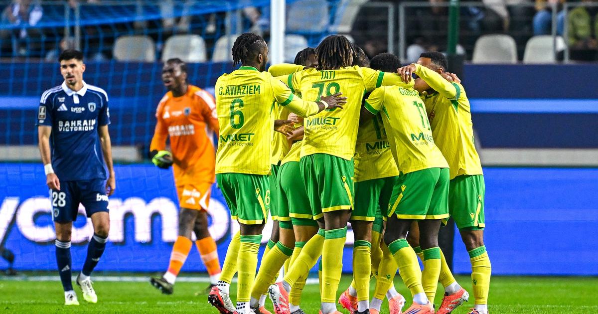 le Paris FC tombe face à Nantes, qui respire un grand coup