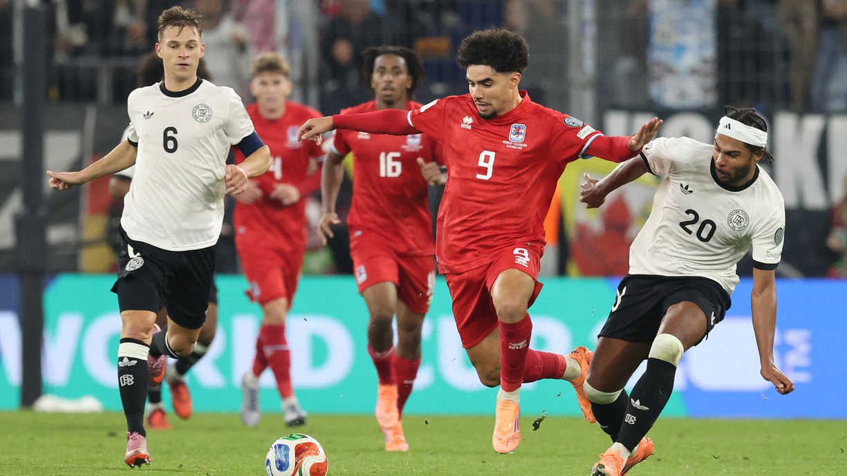 RTL Infos - Coupe du monde 2026, Qualif.: Réduit à dix, le Luxembourg a été balayé par l’Allemagne