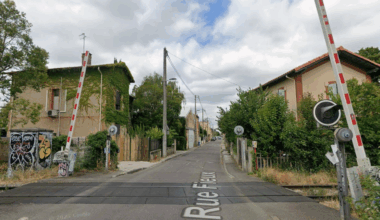 la circulation est interrompue dans ce secteur