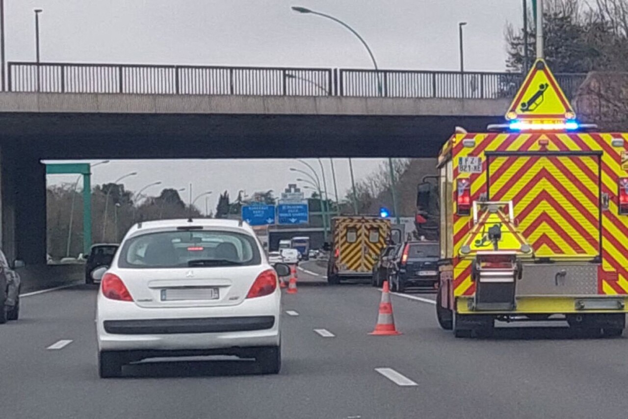 Plusieurs accidents sur le périphérique de Toulouse, difficulté sur une autoroute : des bouchons en cours