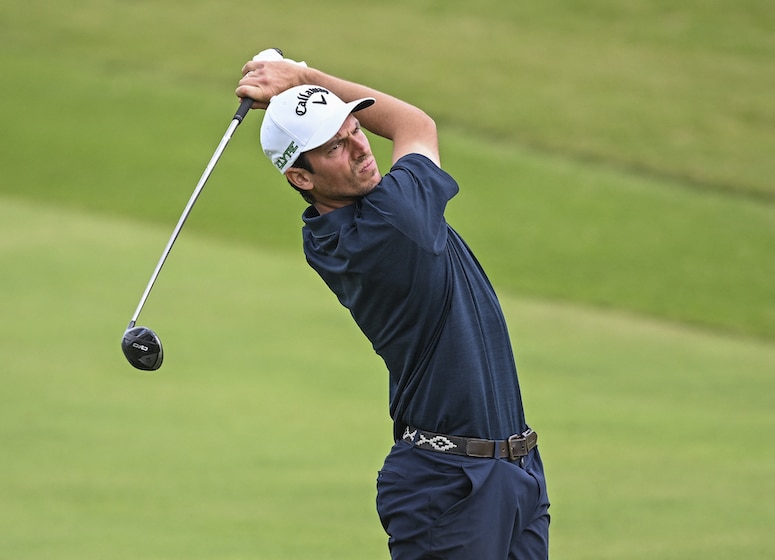 Félix Mory et Julien Sale juste derrière la tête après 18 trous
