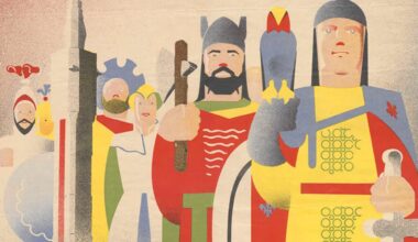 Noël Delaunoy, Affiche municipale annonçant les festivités de la Pentecôte en 1956 à Lille (détail)