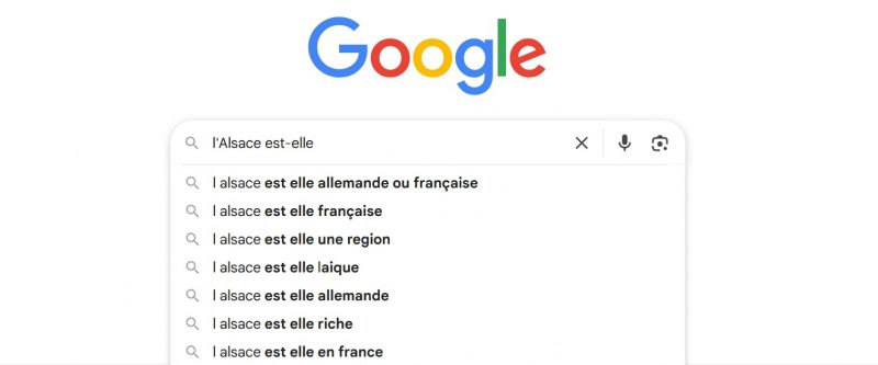 Alsace recherche google