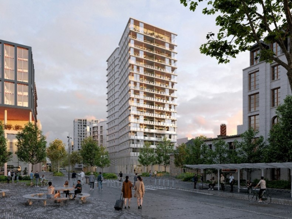 Hôtel, logements, commerces… Un nouveau projet immobilier au pied de la gare à Nantes