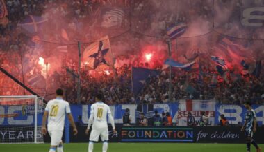 Ajax (4-0) : tifos grandioses et ambiance assourdissante, un Vélodrome en fusion pour le retour de la Ligue des champions