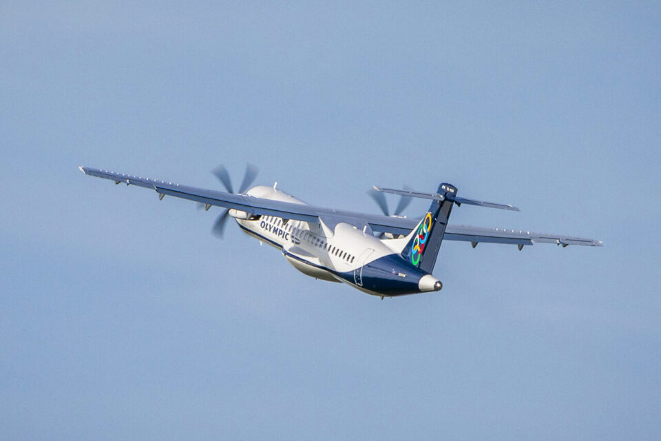 Olympic Air dispose déjà d'une belle flotte d'avions à turbopropulseurs construits à Toulouse
