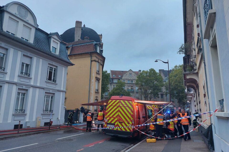 45 pompiers ont été mobilisés.