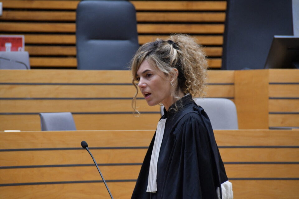 Au cours de l'audience, Me Emmanuelle Franck s'est agacée des réponses 