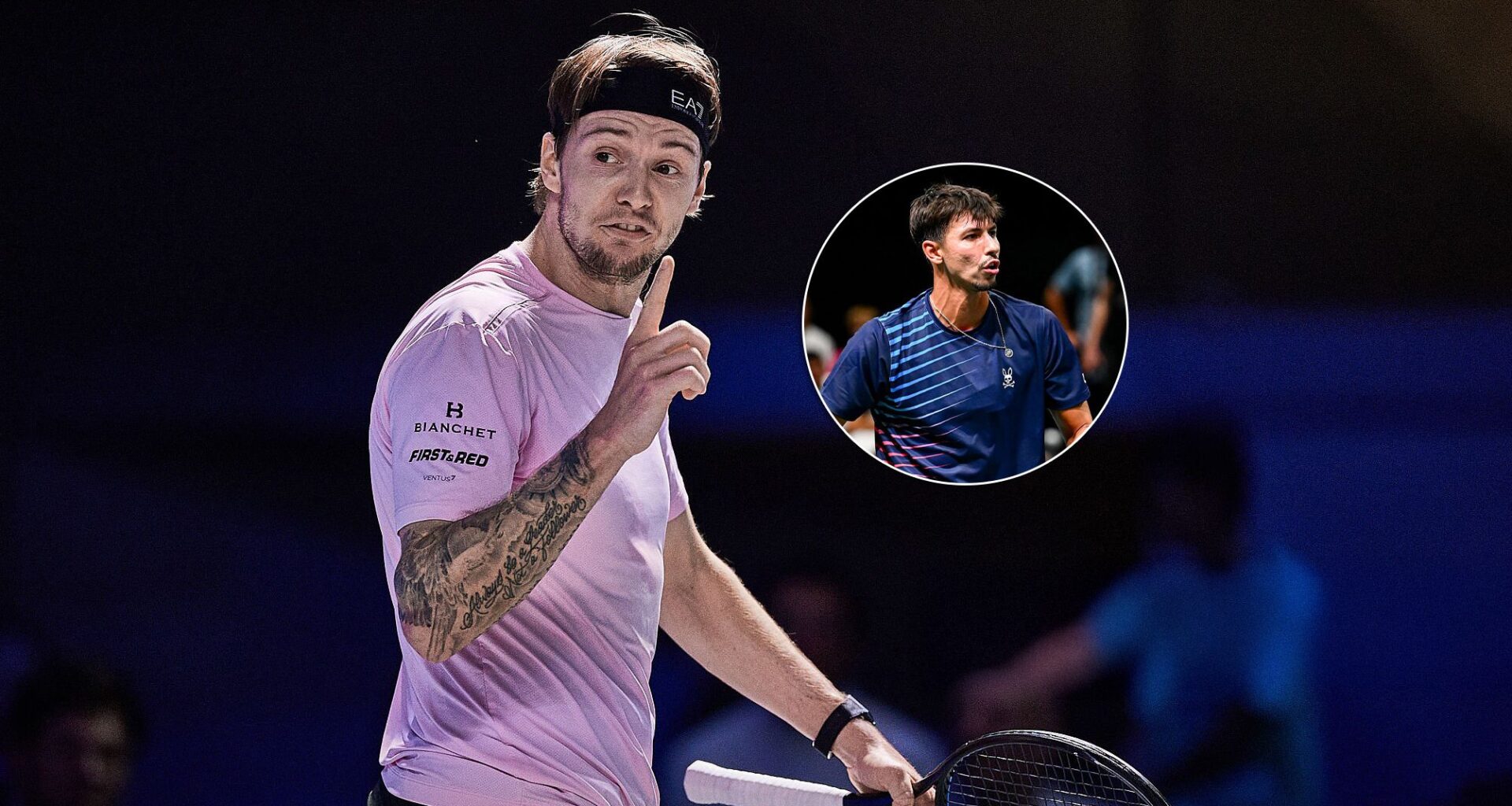 Alexander Bublik s'est exprimé après son premier tour au Rolex Paris Masters (Mathias Schulz/Newhouse Media/MB Media/Getty Images)