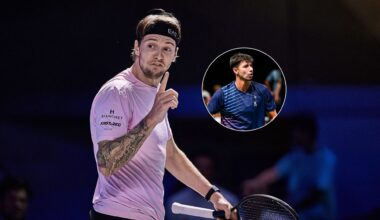 Alexander Bublik s'est exprimé après son premier tour au Rolex Paris Masters (Mathias Schulz/Newhouse Media/MB Media/Getty Images)