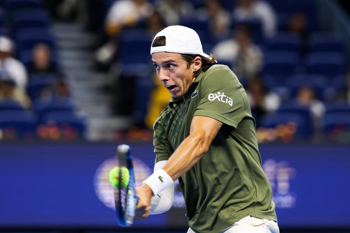 « Ça commence vraiment à prendre forme » : Arthur Cazaux, désormais 58e mondial, veut confirmer à l'ATP 250 d'Almaty - L'Équipe